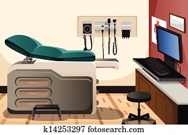 doktor, büro doktor, büro