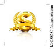 Dollar sign, emblem