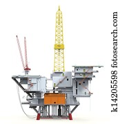 Drilling Offshore Platform Oil Rig Drilling Offshore Platform Oil Rig