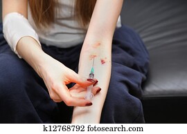 Drug addict Drug addict