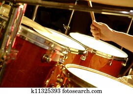 Drum Performance - music band