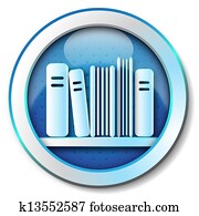 E-book library icon E-book library icon