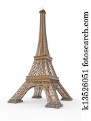 Eiffel Tower Isolated Eiffel Tower Isolated