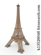 Eiffel Tower Isolated Eiffel Tower Isolated