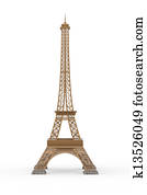 Eiffel Tower Isolated Eiffel Tower Isolated