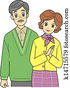Elderly couple Elderly couple