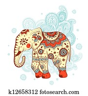 Ethnic elephant Ethnic elephant