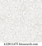 ethnisch, paisley, muster ethnisch, paisley, muster