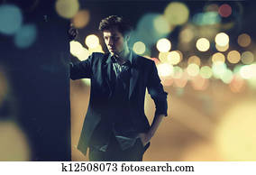 Exhausted man after hard day