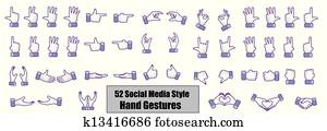 facebook, art, hand, gesten facebook, art, hand, gesten