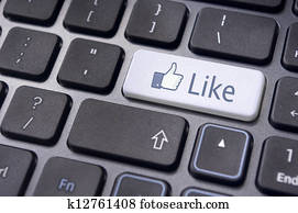 facebook like concepts, with enter key on keyboard facebook like concepts, with enter key on keyboard