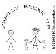 Family break up Family break up