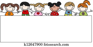 felfordulás etnikai, boldog, gyerekek