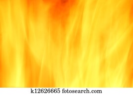Fire yellow abstract background