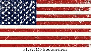 flag usa., vinhøst