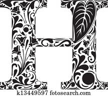 Floral H Floral H