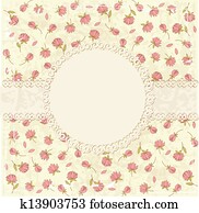 Floral vintage background Floral vintage background