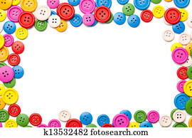 Frame of clothing or sewing buttons