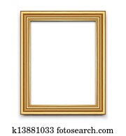 Frame vector for photo or picture Frame vector for photo or picture