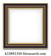Frame vector for photo or picture Frame vector for photo or picture