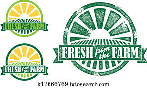 Fresh from the Farm Stamp/Seal Fresh from the Farm Stamp/Seal