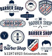 friseur laden, grafik friseur laden, grafik