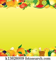Fruits Background Fruits Background