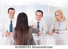 geschäftsmenschen, haben, a, händeschütteln