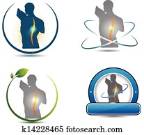gesund, rückgrat, symbol gesund, rückgrat, symbol