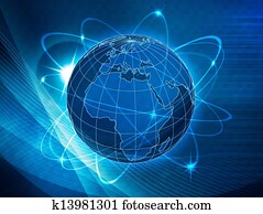 global, transporte, e, comunicações, fundo