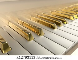 Gold Piano Gold Piano