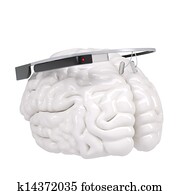 Google Glass and brain Google Glass and brain