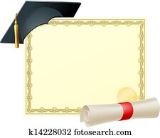 Graduate certificate background Graduate certificate background