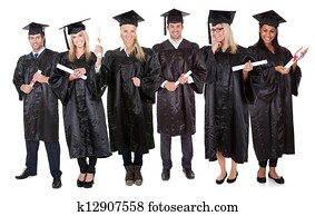 Group of graduate students