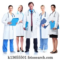 Group of medical doctor.