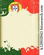 grunge, bandeira portugal grunge, bandeira portugal