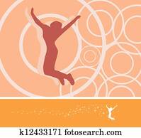 Gymnastics Concept. Gymnastics Concept.