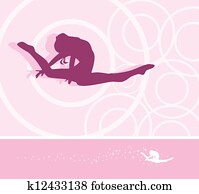 Gymnastics Concept. Gymnastics Concept.