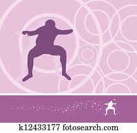 Gymnastics Concept. Gymnastics Concept.