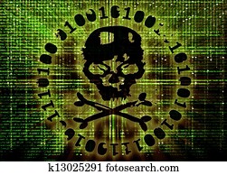 hacker attack concept cover illustration hacker attack concept cover illustration