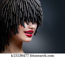 Hairdress. Hairstyle 