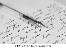 handwriting letter handwriting letter