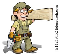 Handyman - Carpenter Khaki Handyman - Carpenter Khaki