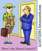 Hawaii branch is doing well in shorts