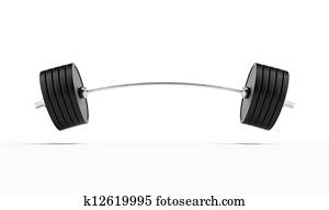Heavy barbell Heavy barbell