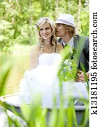 hermoso, par wedding