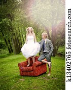 hermoso, par wedding