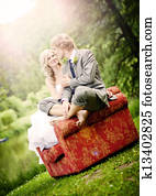 hermoso, par wedding