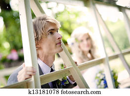 hermoso, par wedding