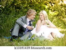 hermoso, par wedding